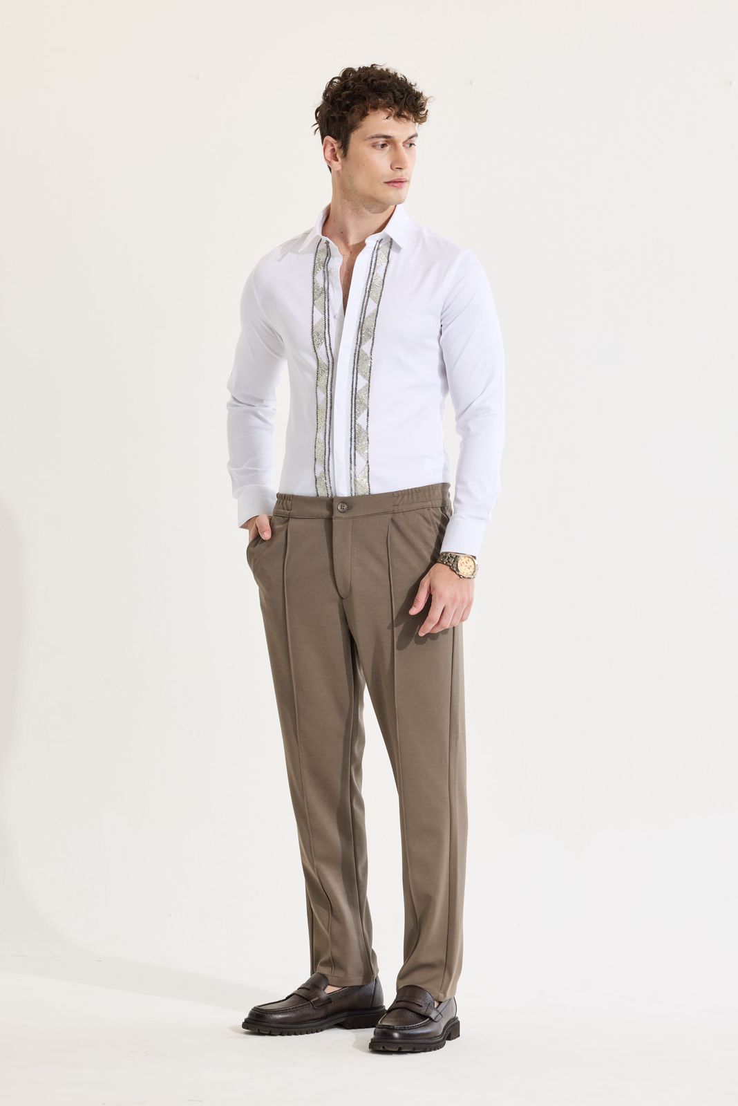 White Designer Shirt