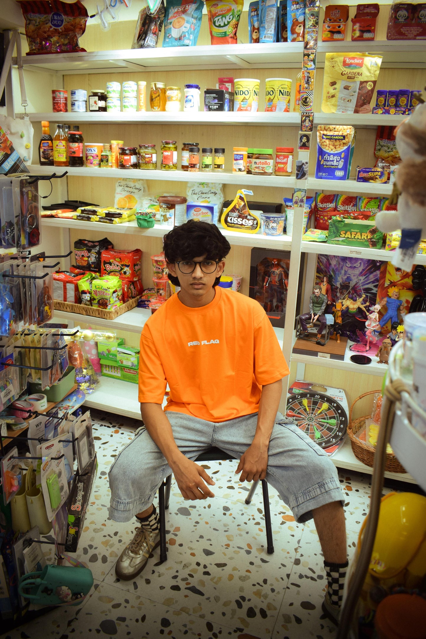 Orange Oversized Tshirt