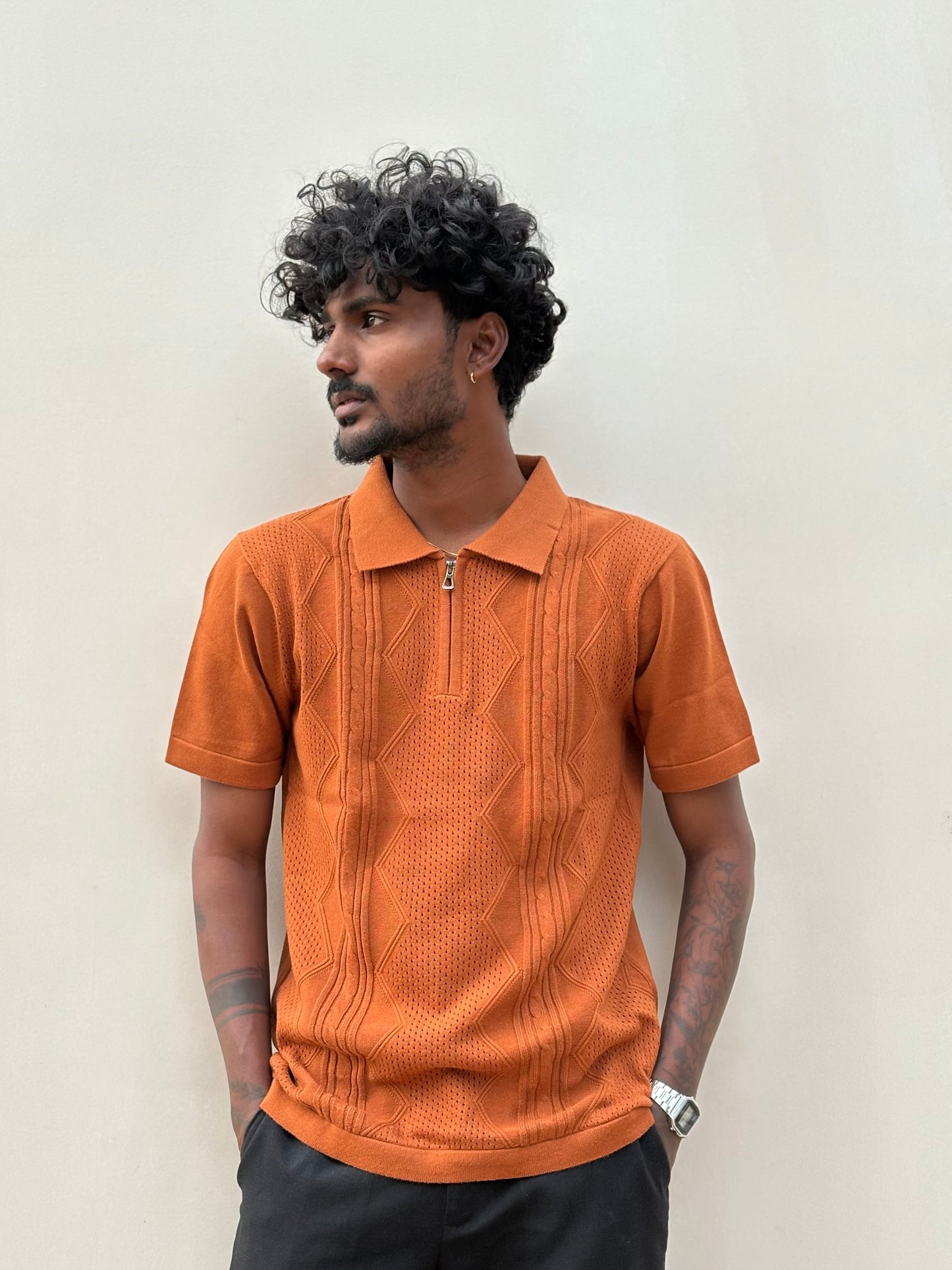 Brown Polo Tshirt