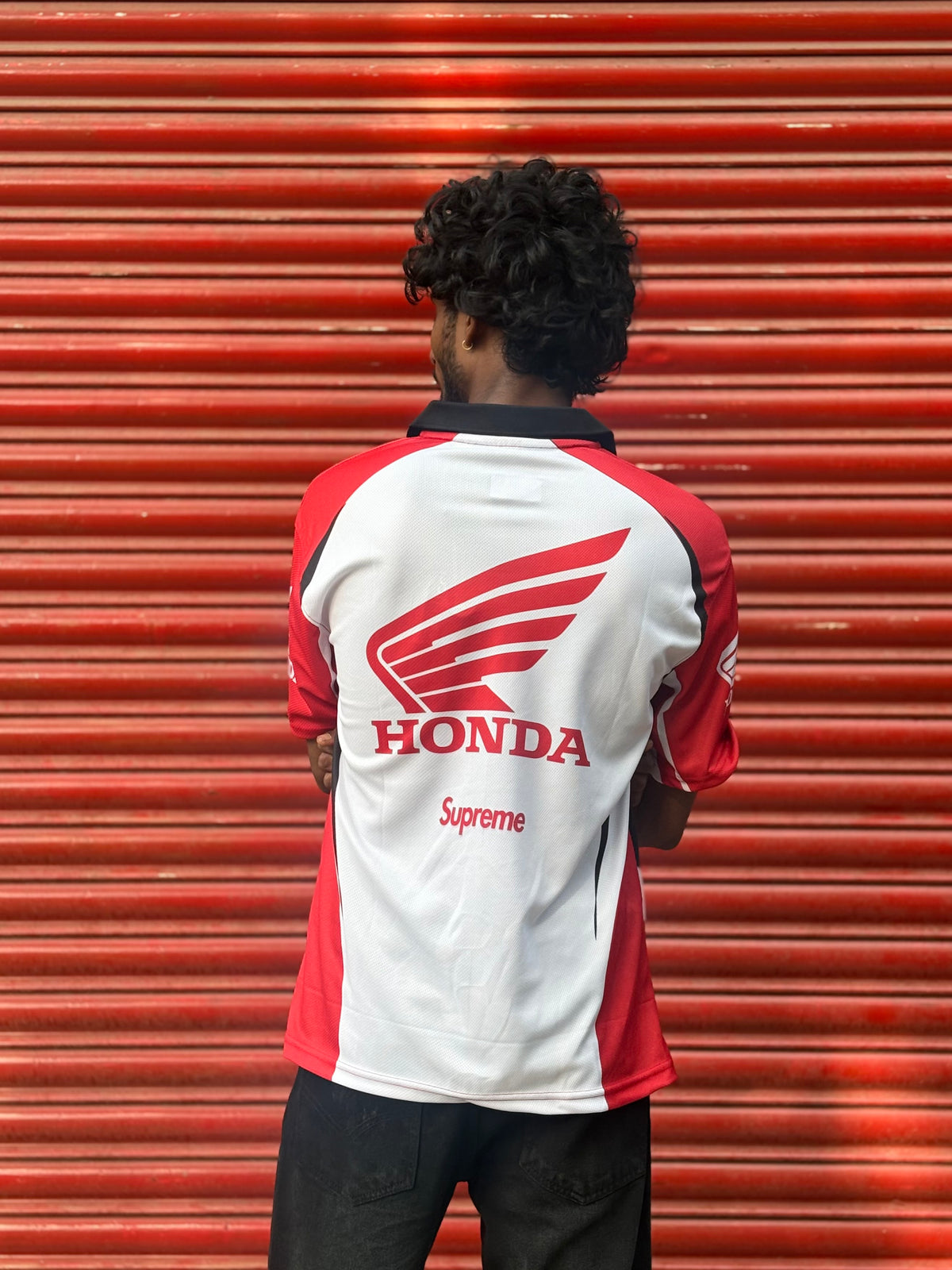 White Motorsport Oversized Tshirt