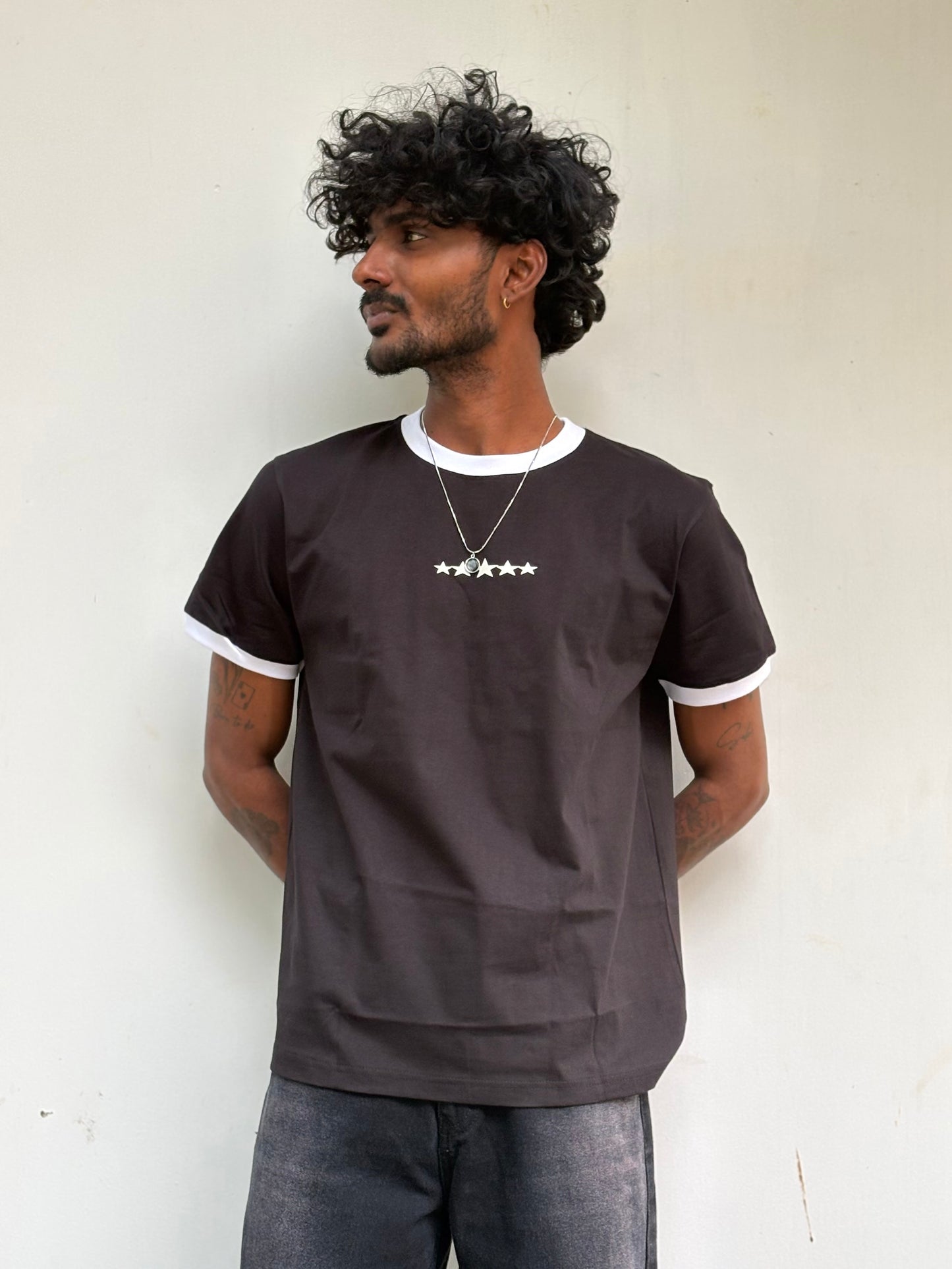 Black Ringer T-shirt