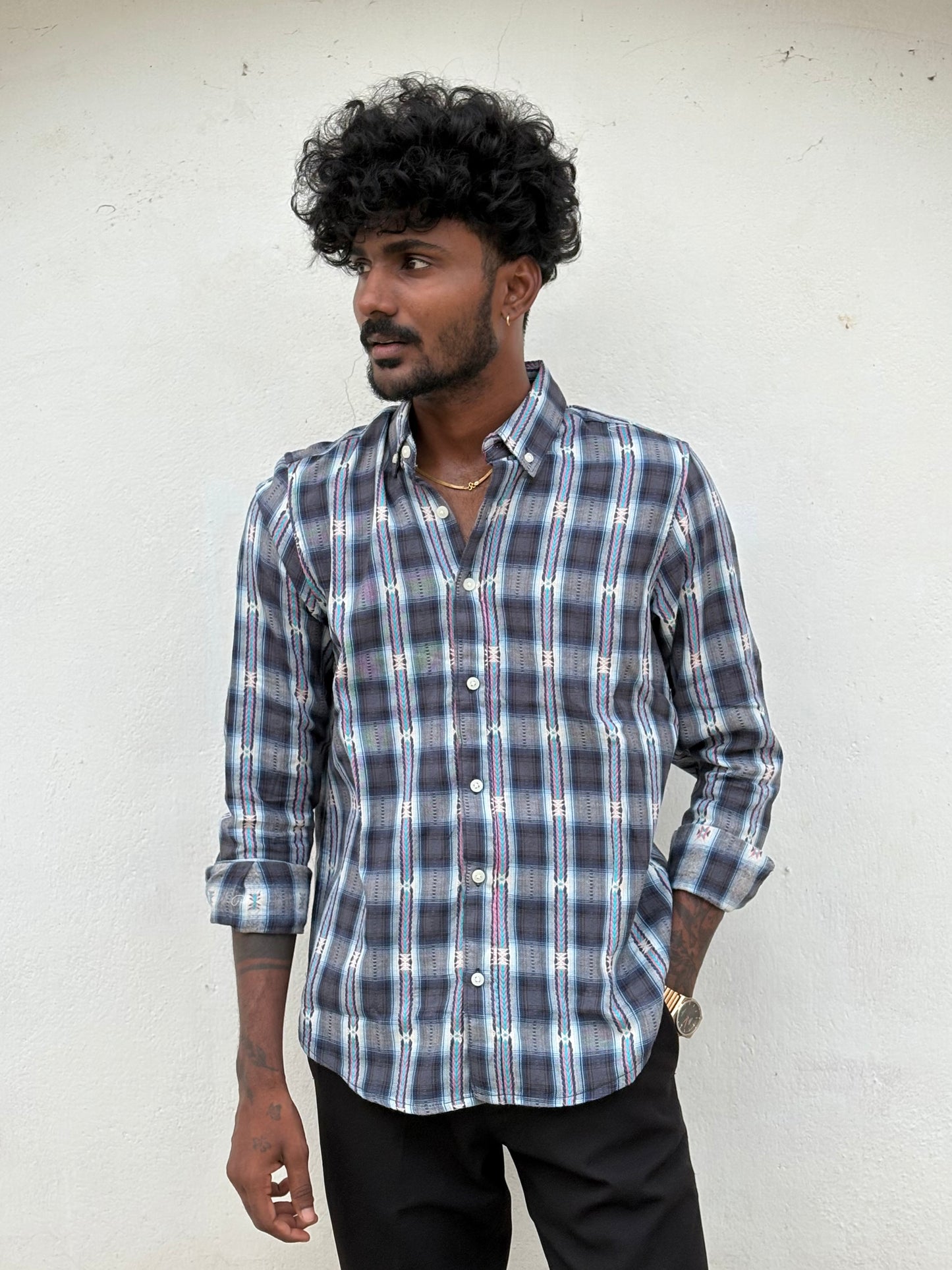 Blue Flannel Shirt