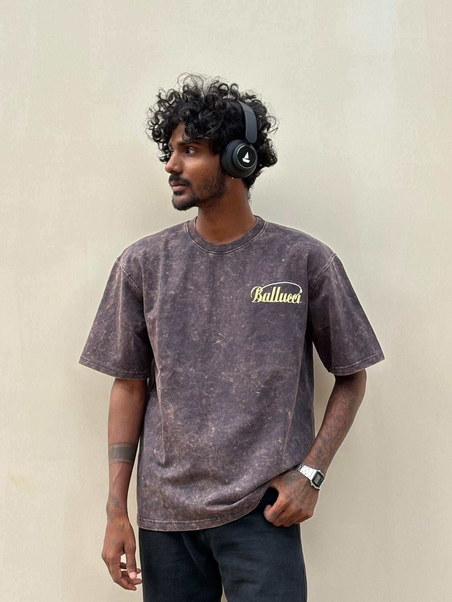 Acid Washed Oversized Tshirt