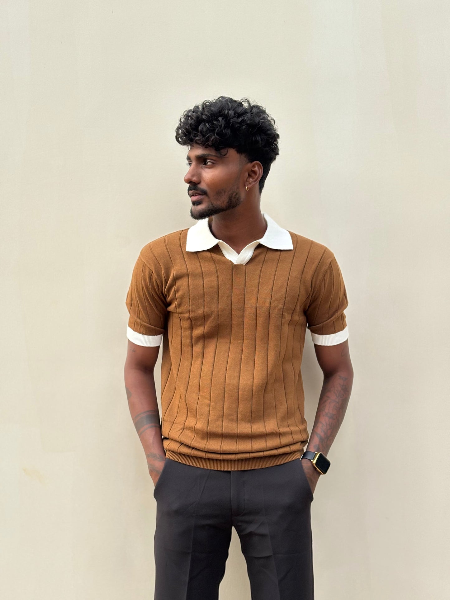 Brown Polo Tshirt