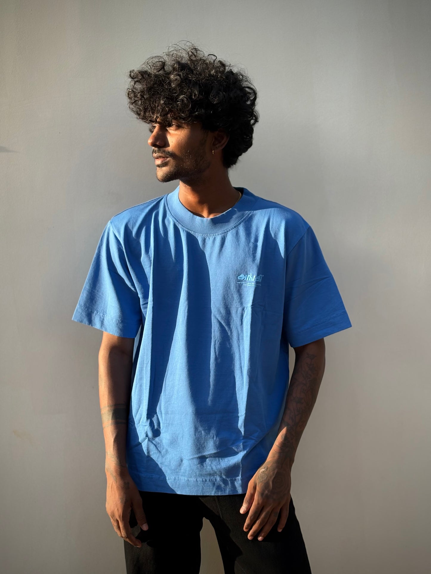 Blue Oversized Tshirt