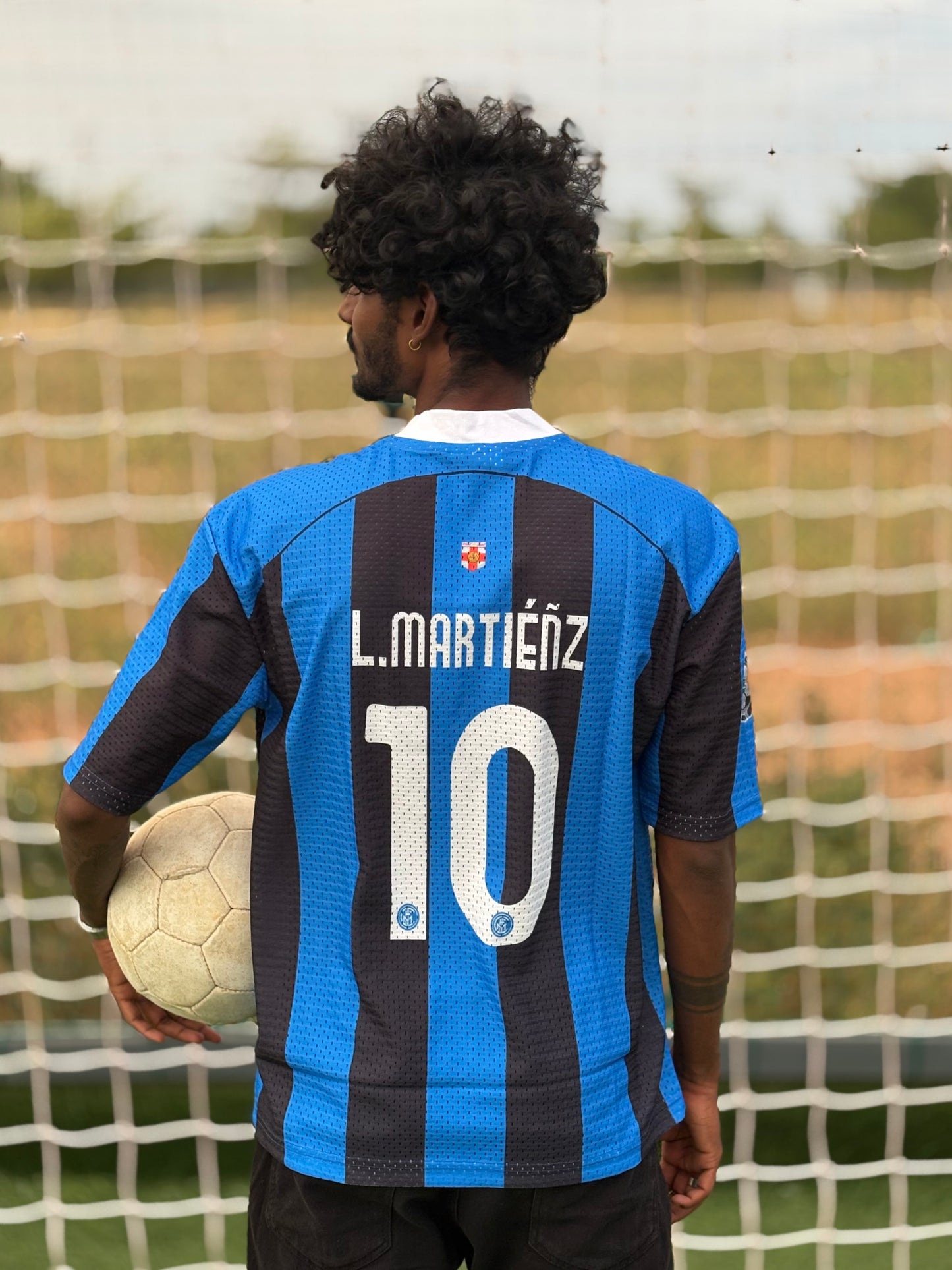 Inter Milan X L.Martienz Retro Oversized Jersey