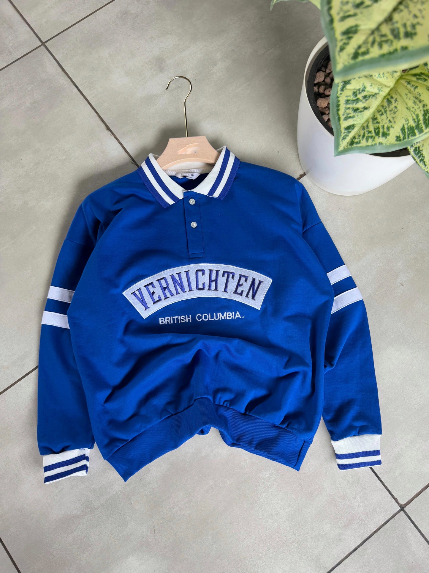 Blue Old School Sweatshirt