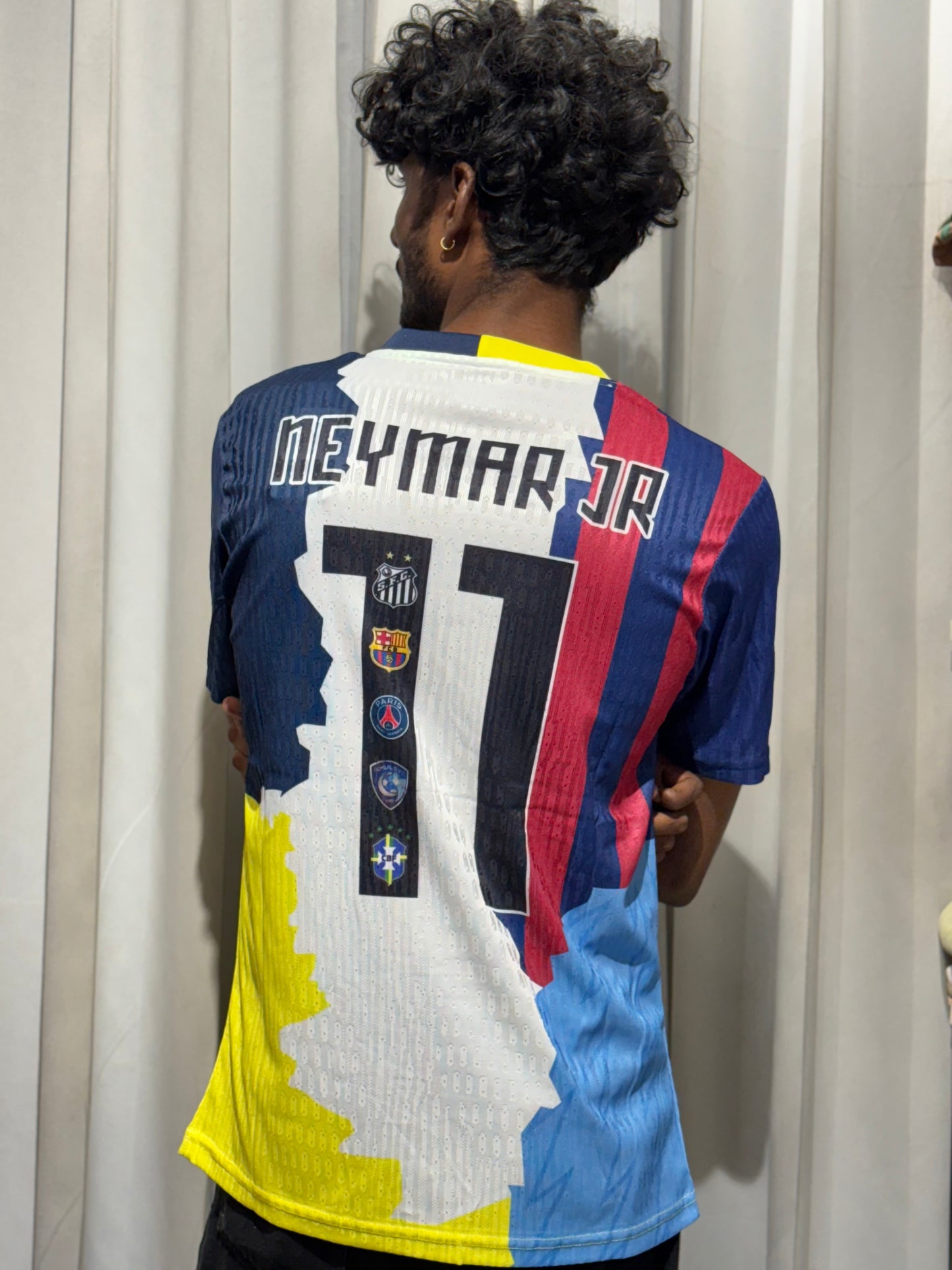 NEYMAR ALL CLUBS JERSEY (player version)