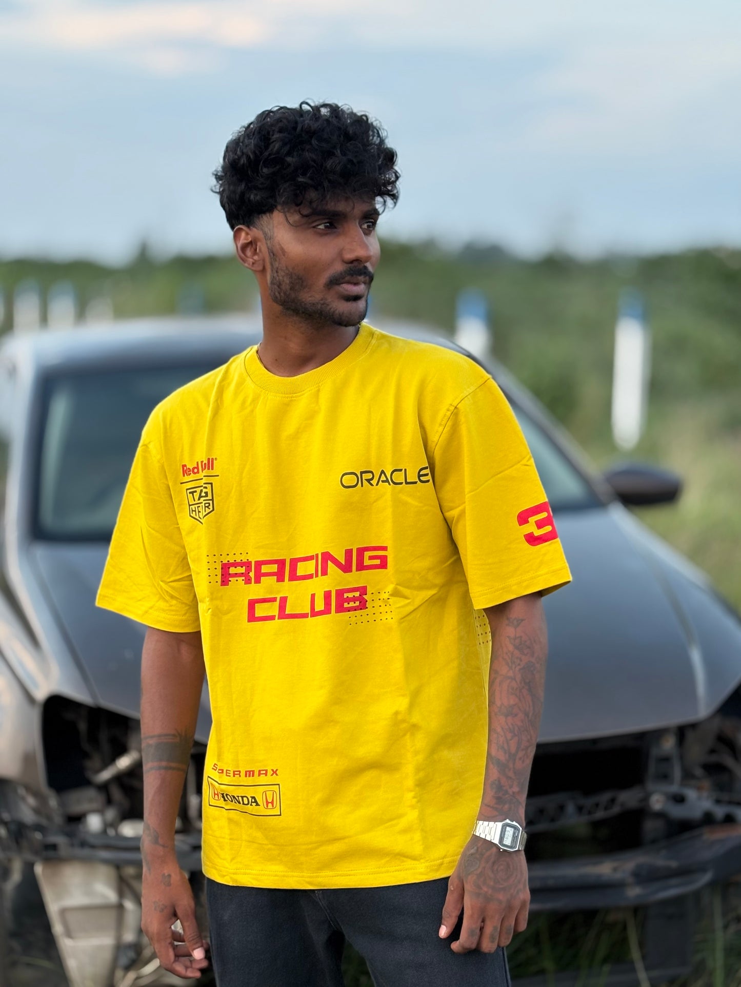 Yellow Oversized Tshirt