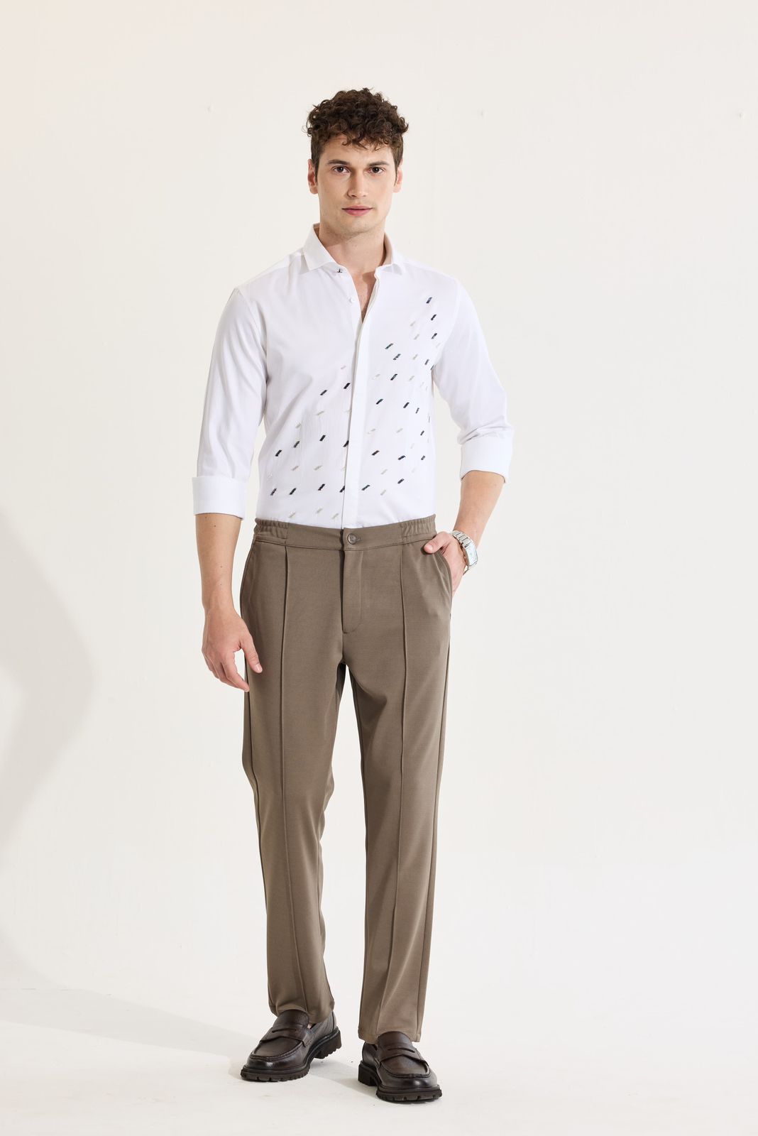 White Designer Shirt