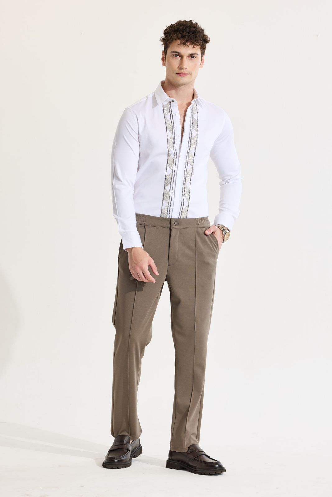 White Designer Shirt