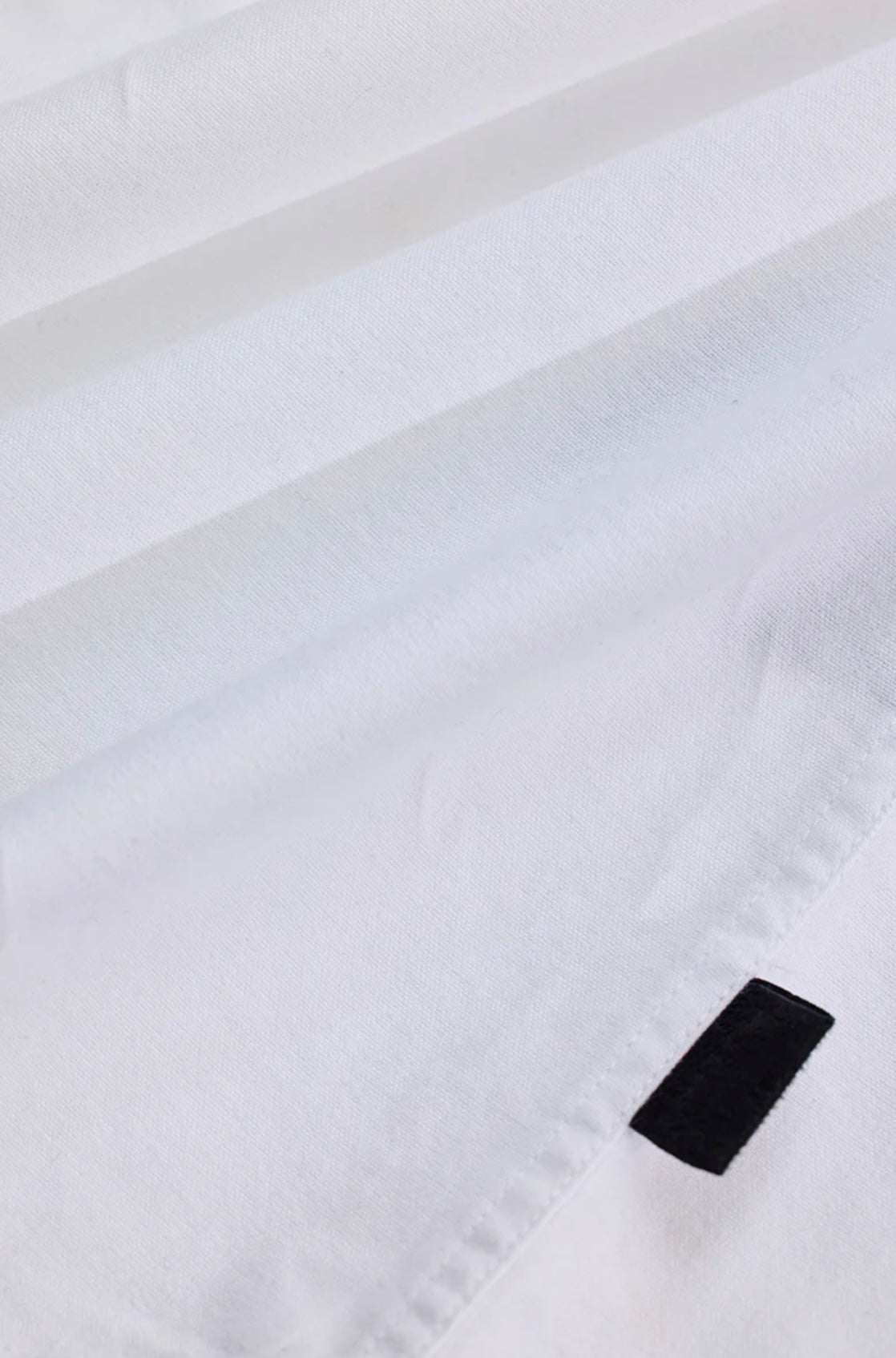 White Button Down Slim Fit Shirt