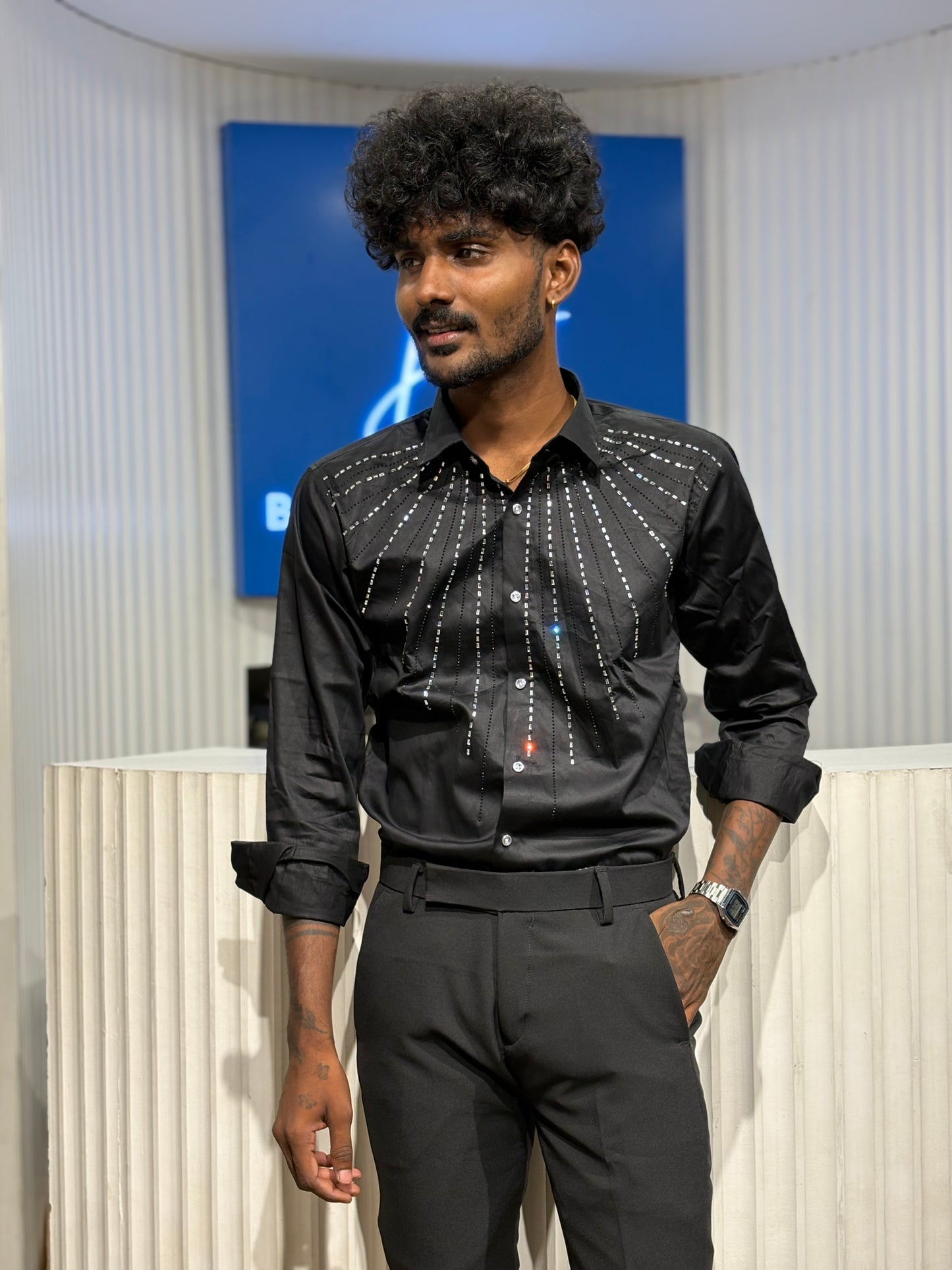Black Designer Shirt