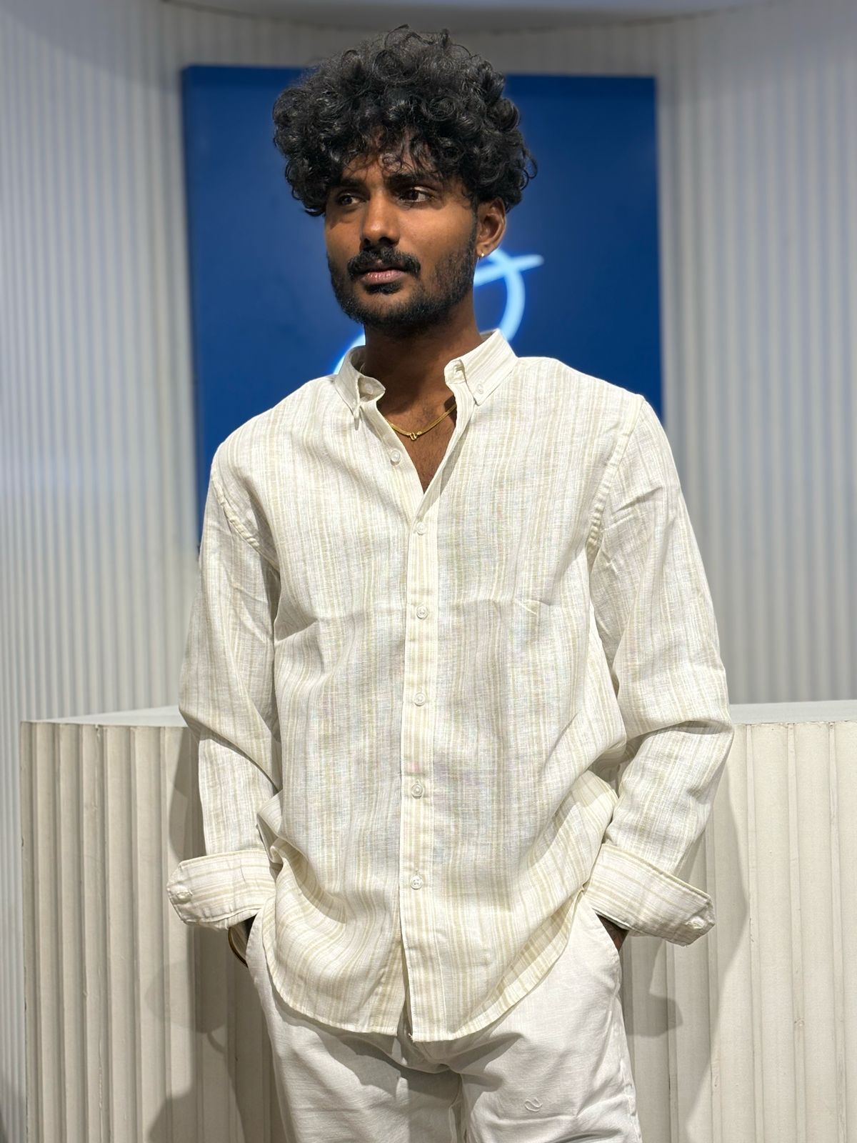 Beige Old Money Shirt