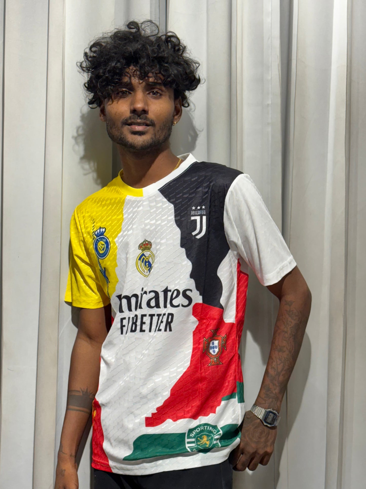 RONALDO ALL CLUBS JERSEY (player version)