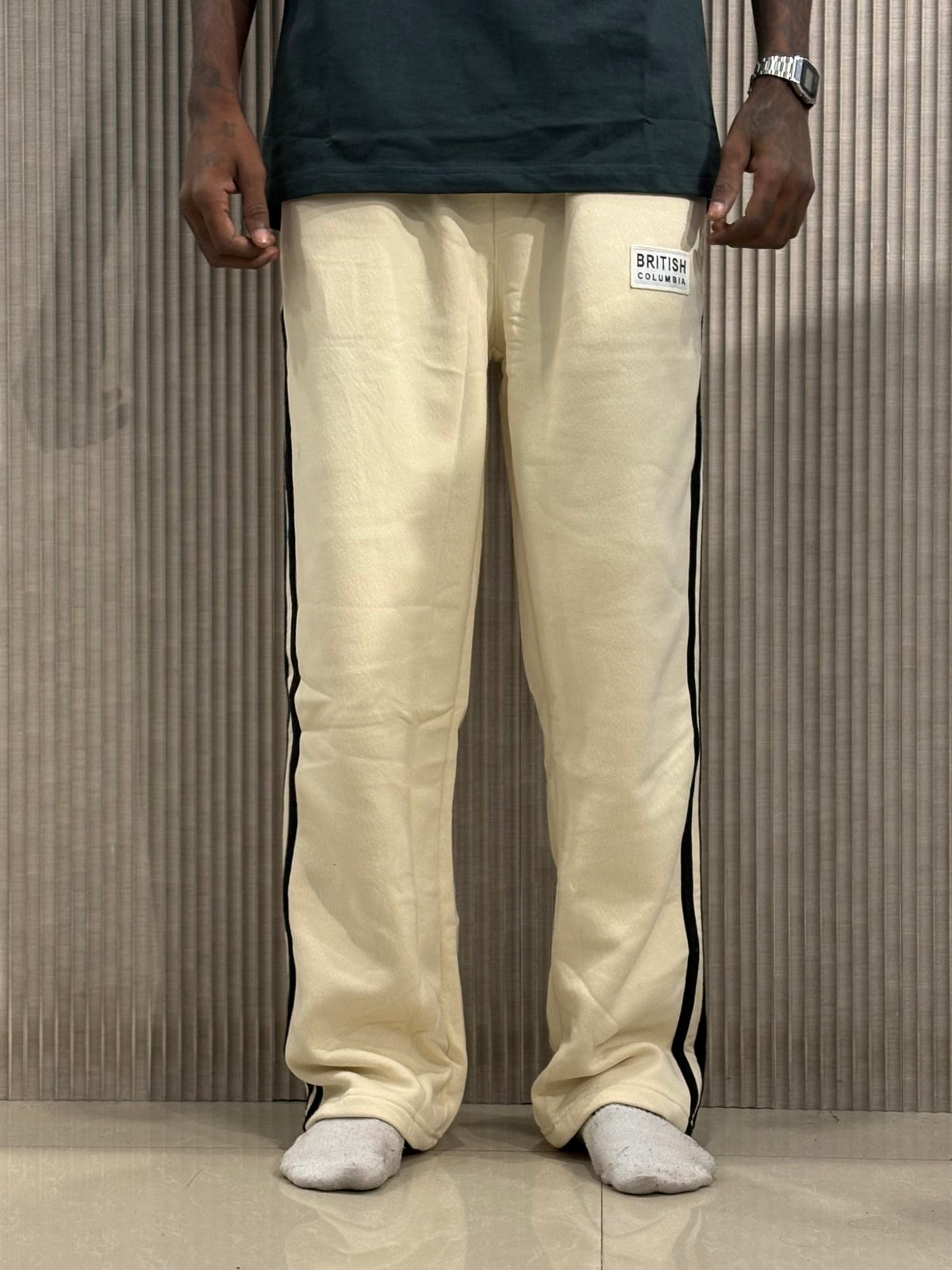 Beige Sweatpants