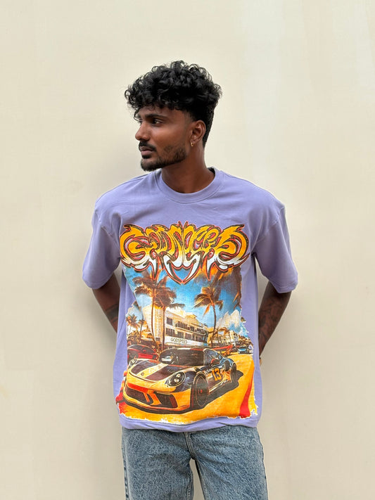 Purple Oversized Tshirt