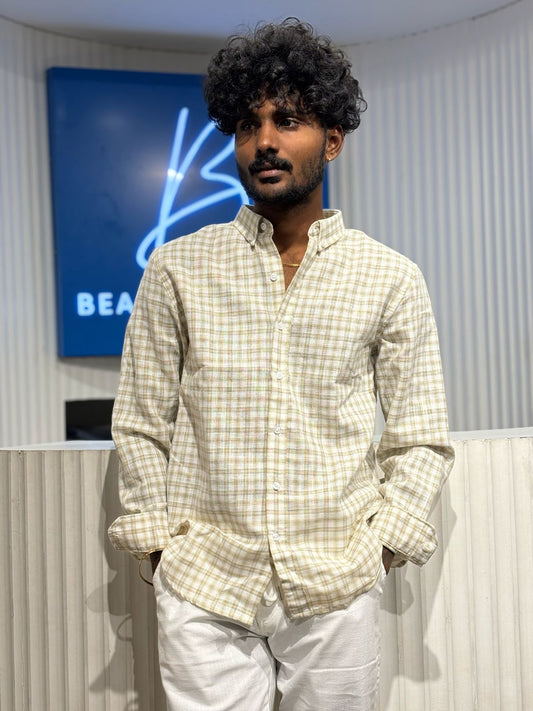 Beige Old Money Shirt
