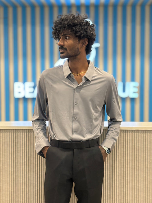 Grey Stitchless Shirt