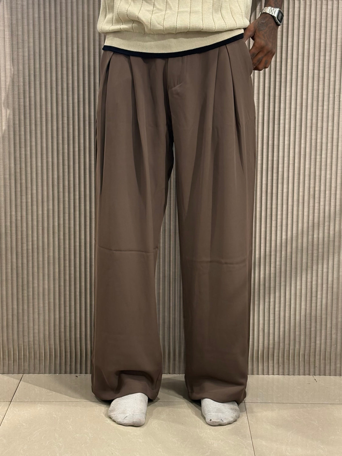 Brown Korean Pants