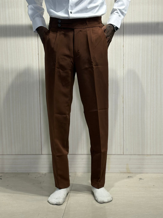 Brown Gurkha Pant