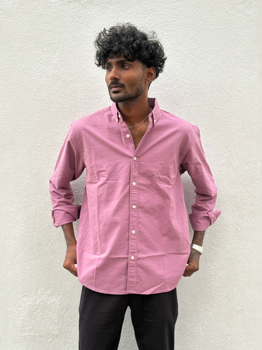Pink Linen Shirt