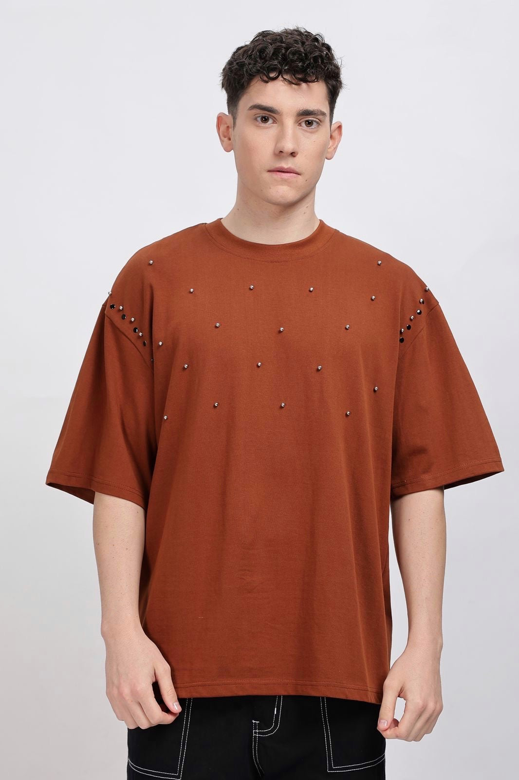 Brown Oversized Tshirt