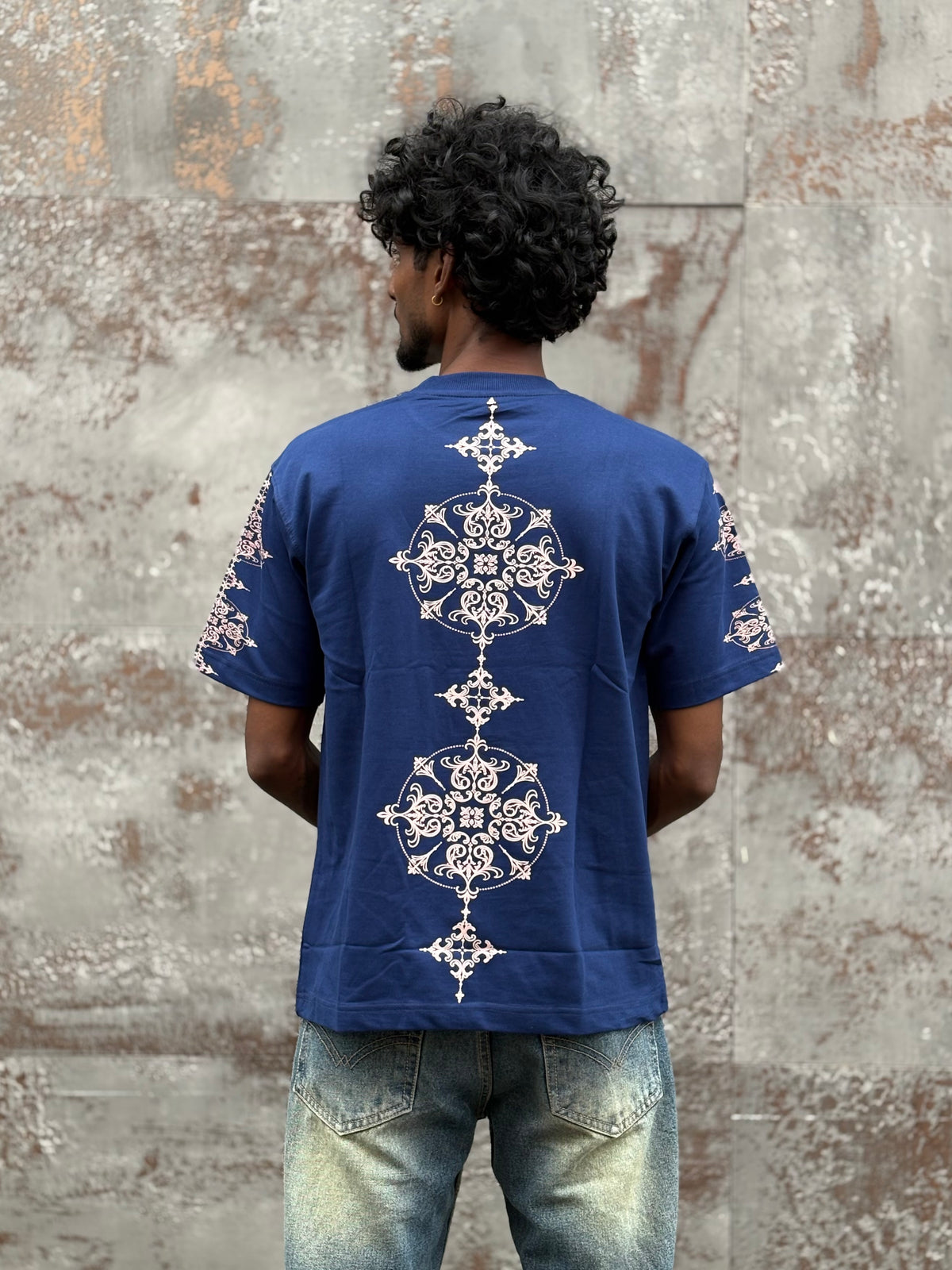 Blue Oversized Tshirt