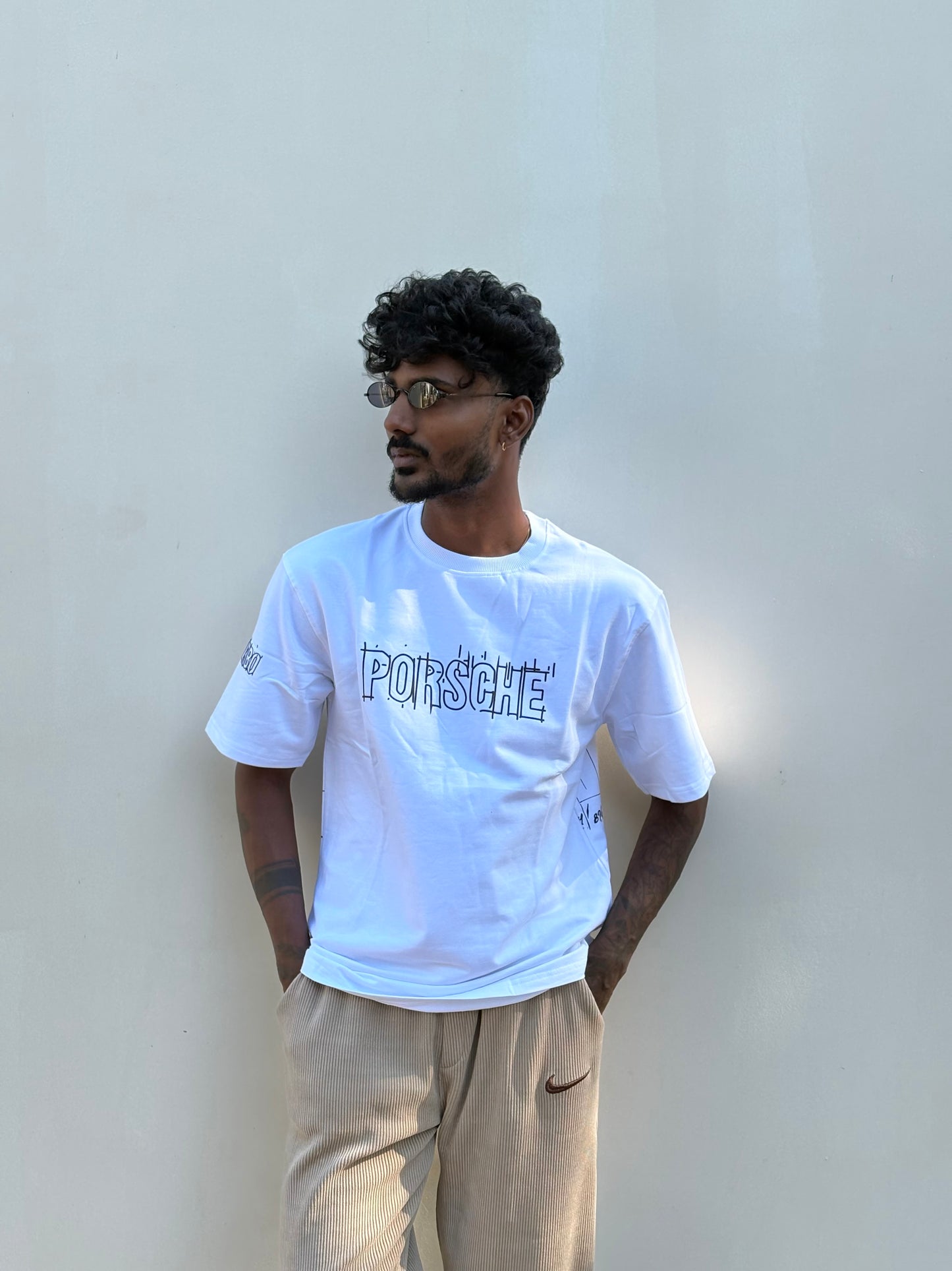 White Oversized Tshirt