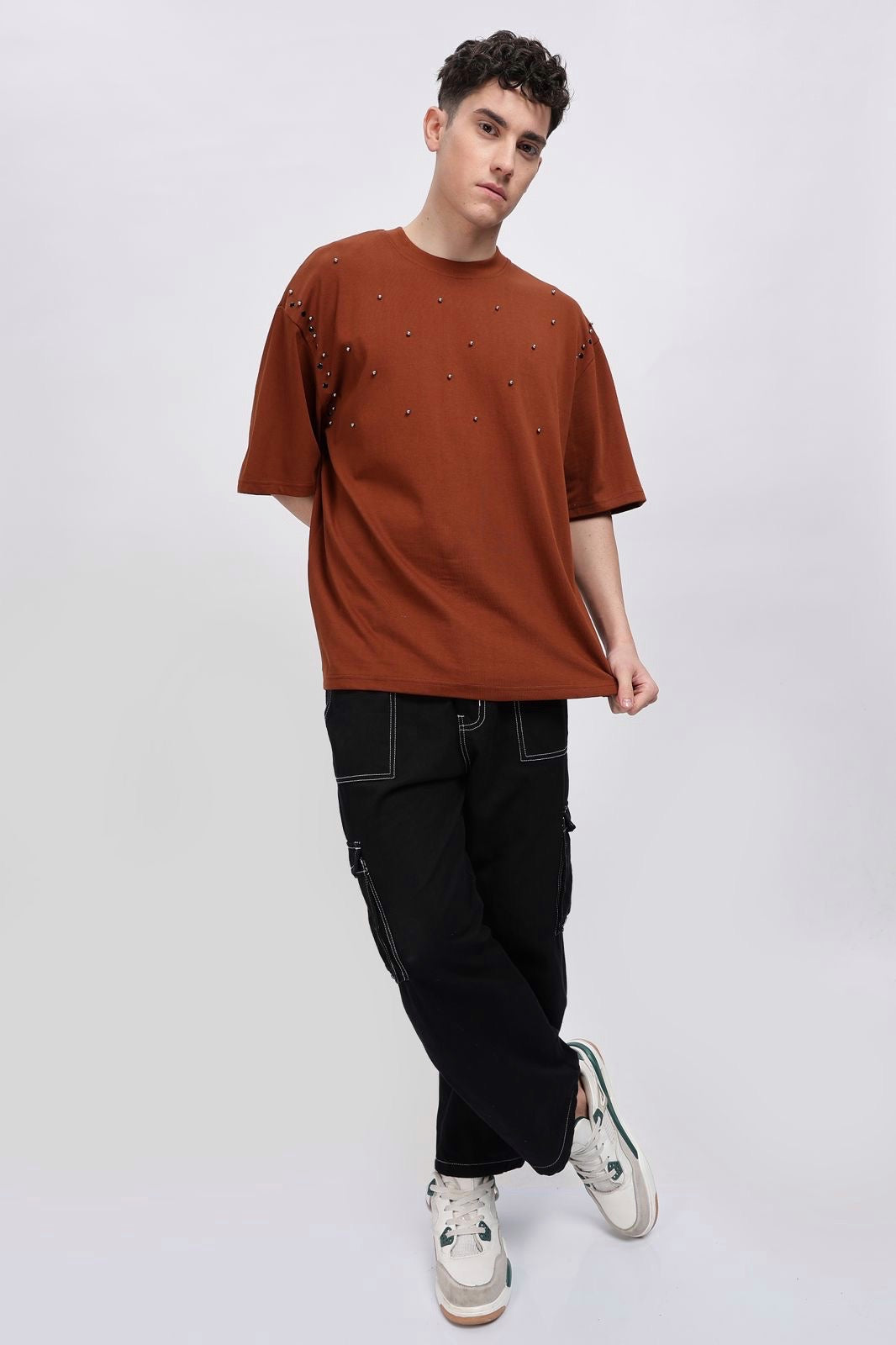 Brown Oversized Tshirt