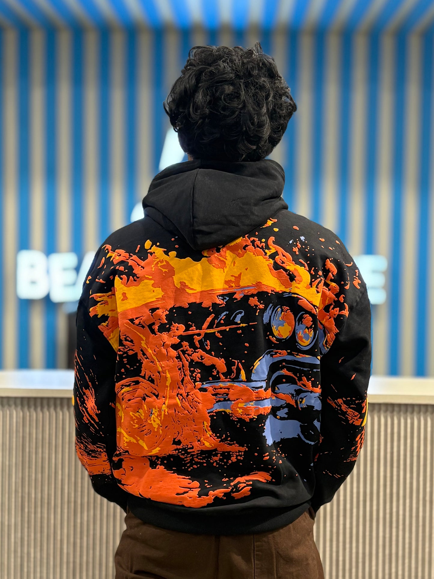 Black Oversized Hoodie