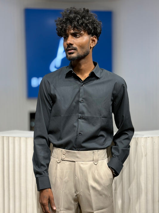 Dark Green Liquid Shirt