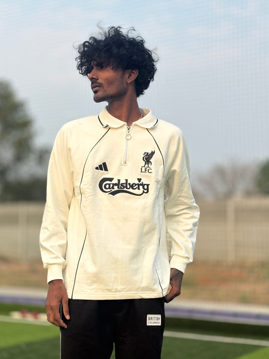 White Liverpool Oversized Sweatshirt