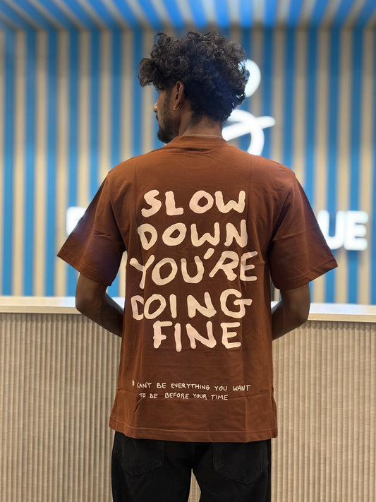 Brown Oversized Tshirt