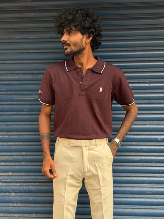 Maroon Polo Tshirt