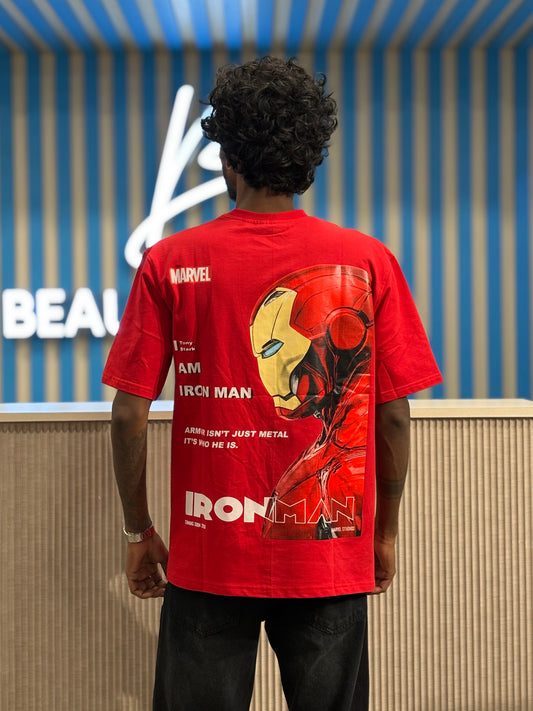 Red Oversized Tshirt