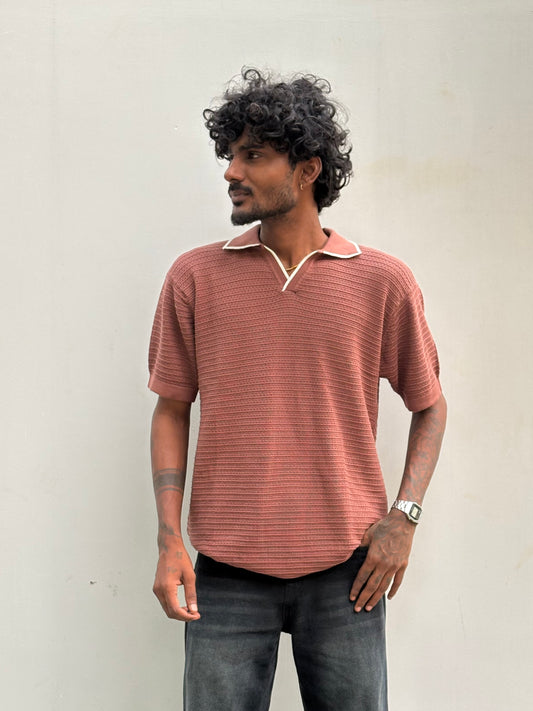 Brown Polo Tshirt