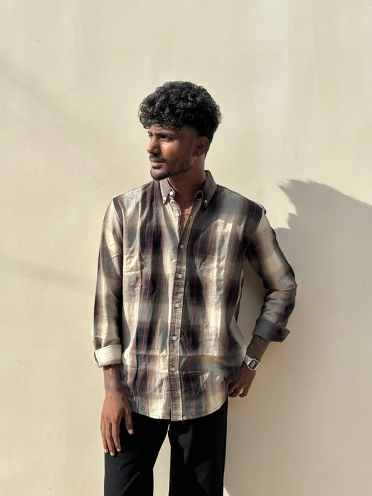 Black And Red Flannel Shirt