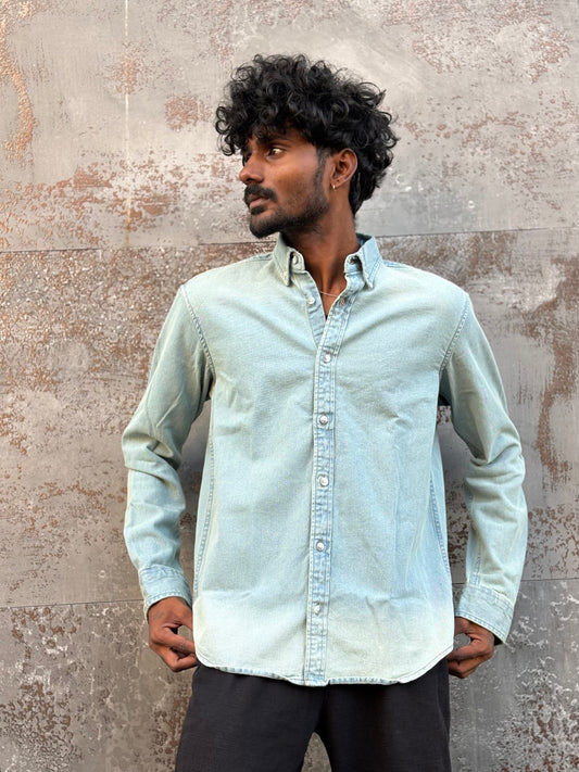 Light Blue Denim Shirt