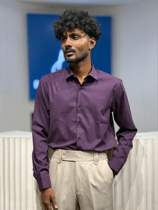 Dark Purple Liquid Shirt