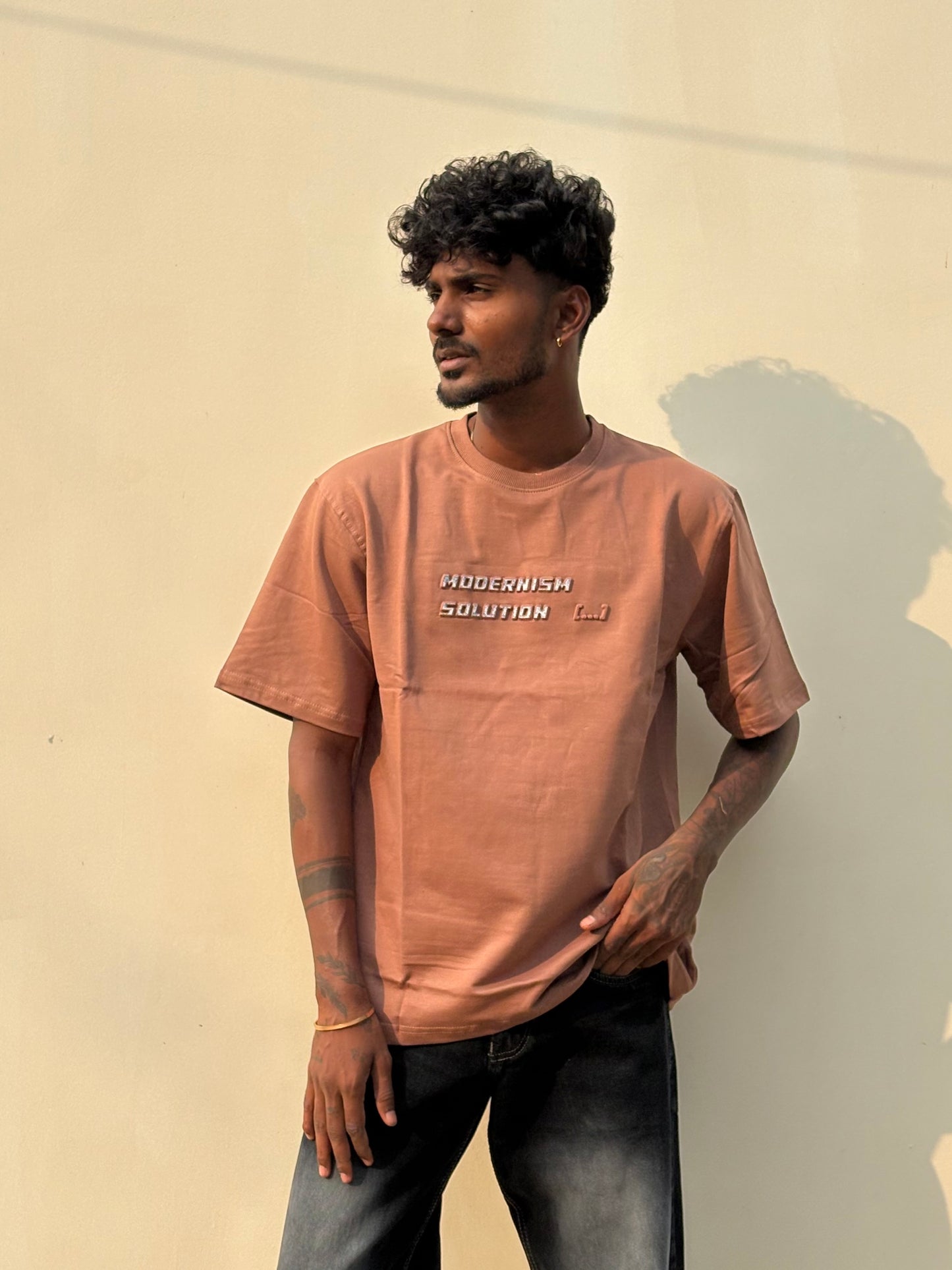 Brown Oversized Tshirt