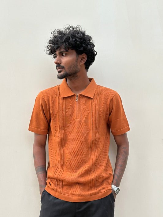 Brown Polo Tshirt