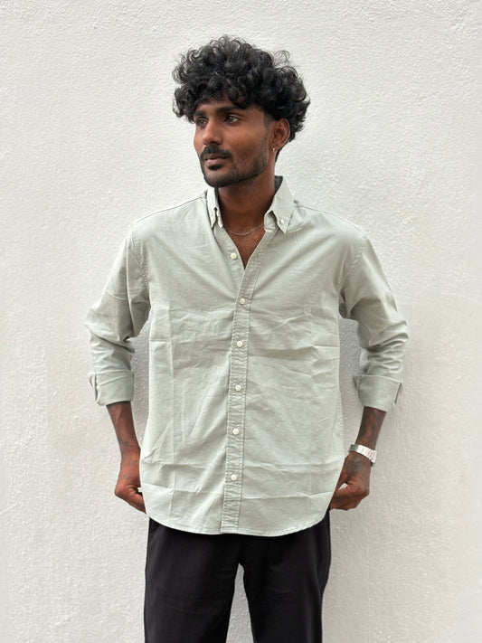 Light Green Linen Shirt