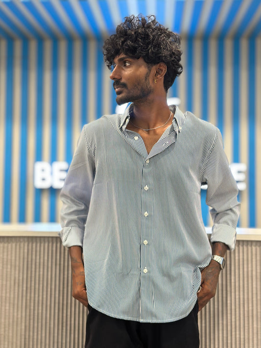 Blue Striped Shirt
