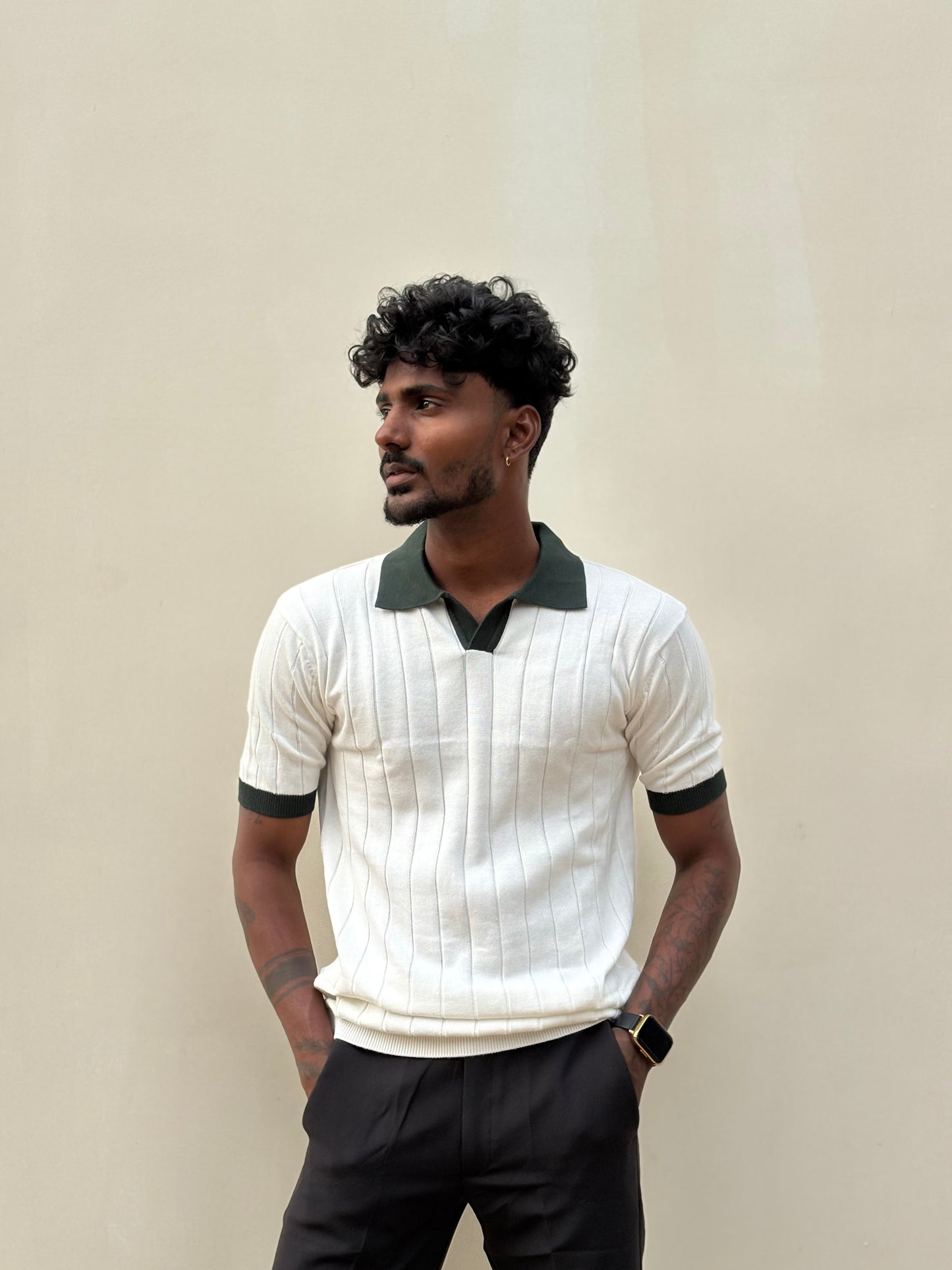 White Polo Tshirt