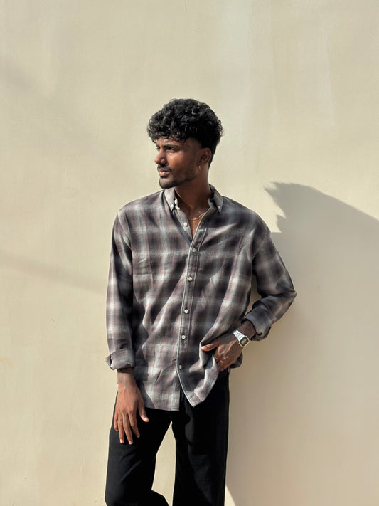 Brown Flannel Shirt