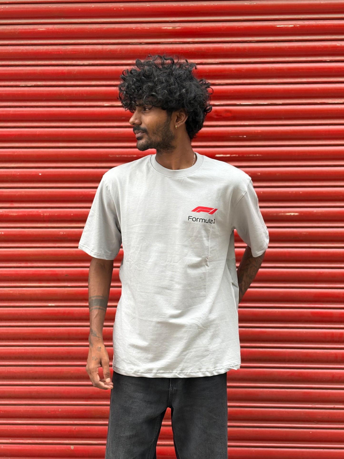 Light Grey Oversized Tshirt