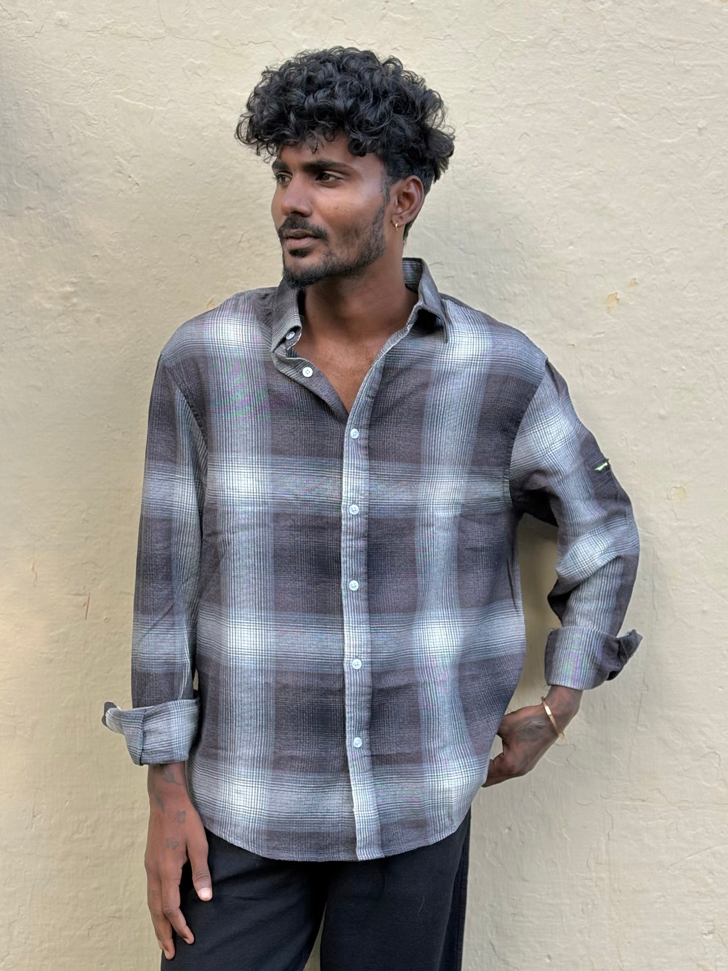 Black Flannel Shirt