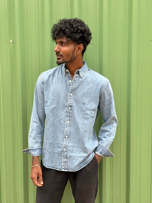 Blue Denim Shirt