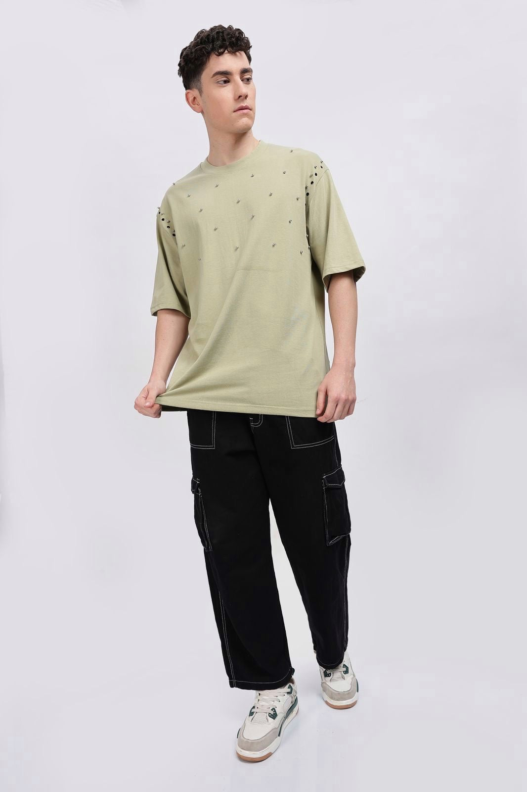 Pastel Green Oversized Tshirt